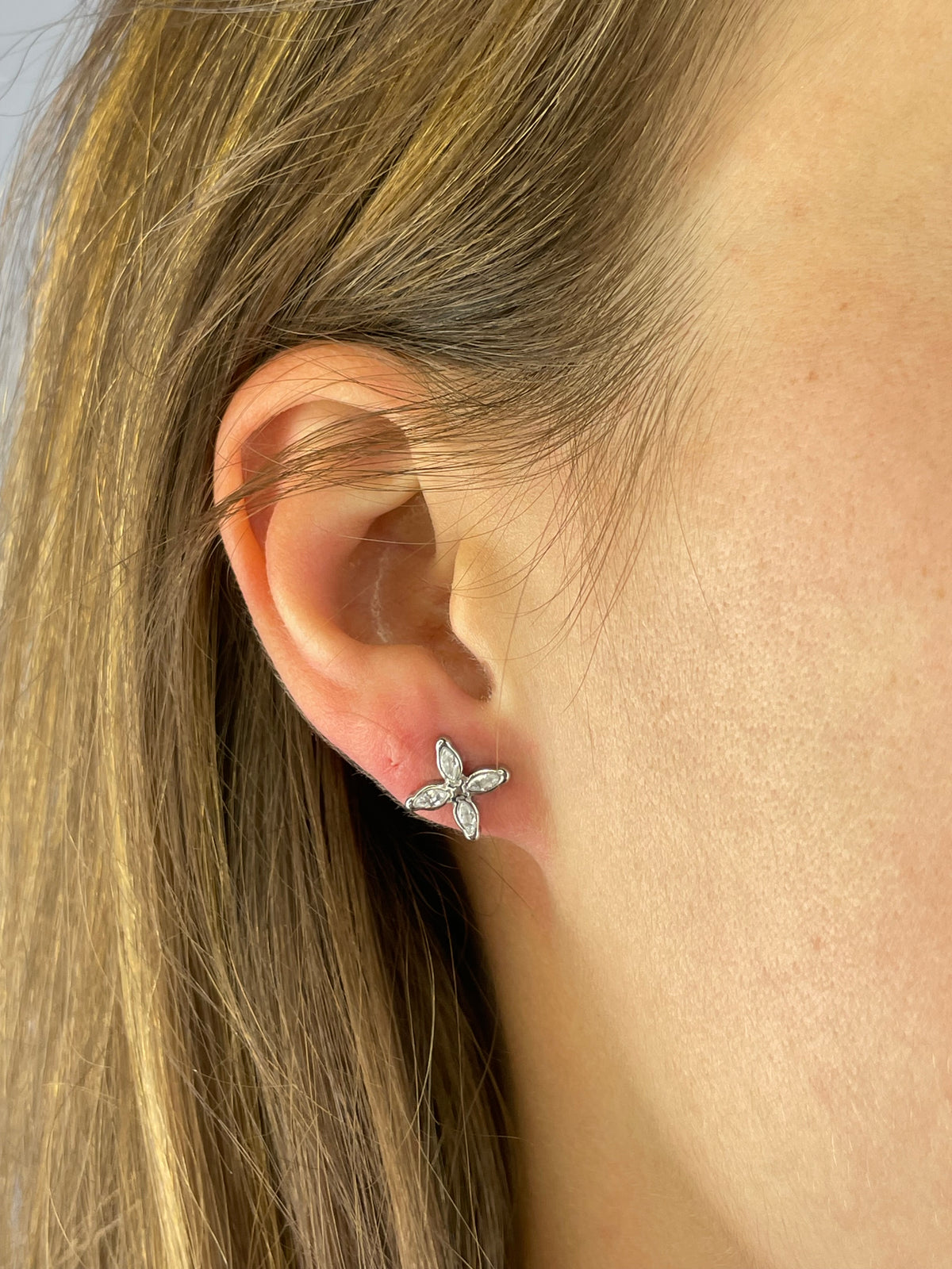 Earring Star Silver