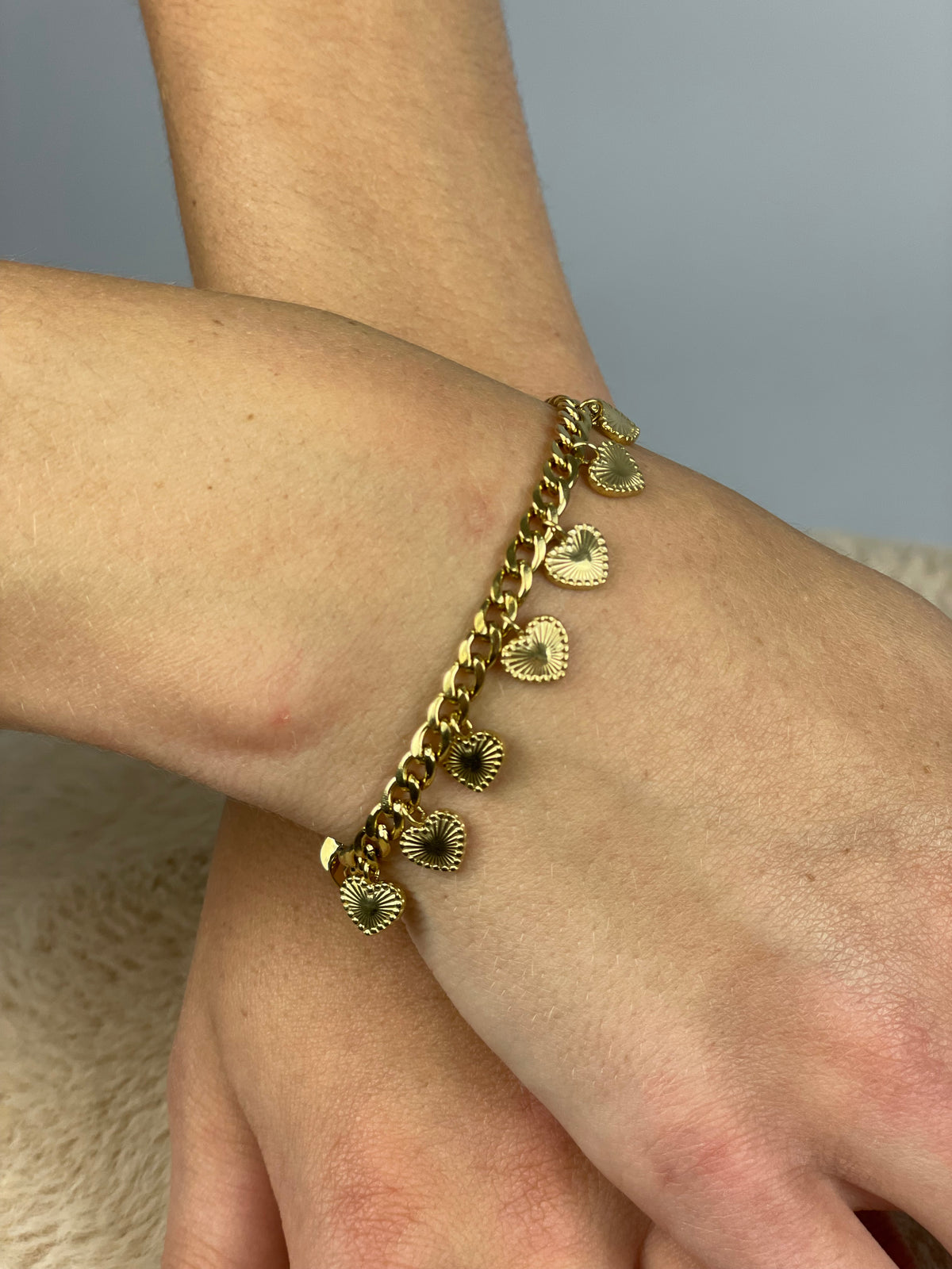 Bracelet Heart Gold